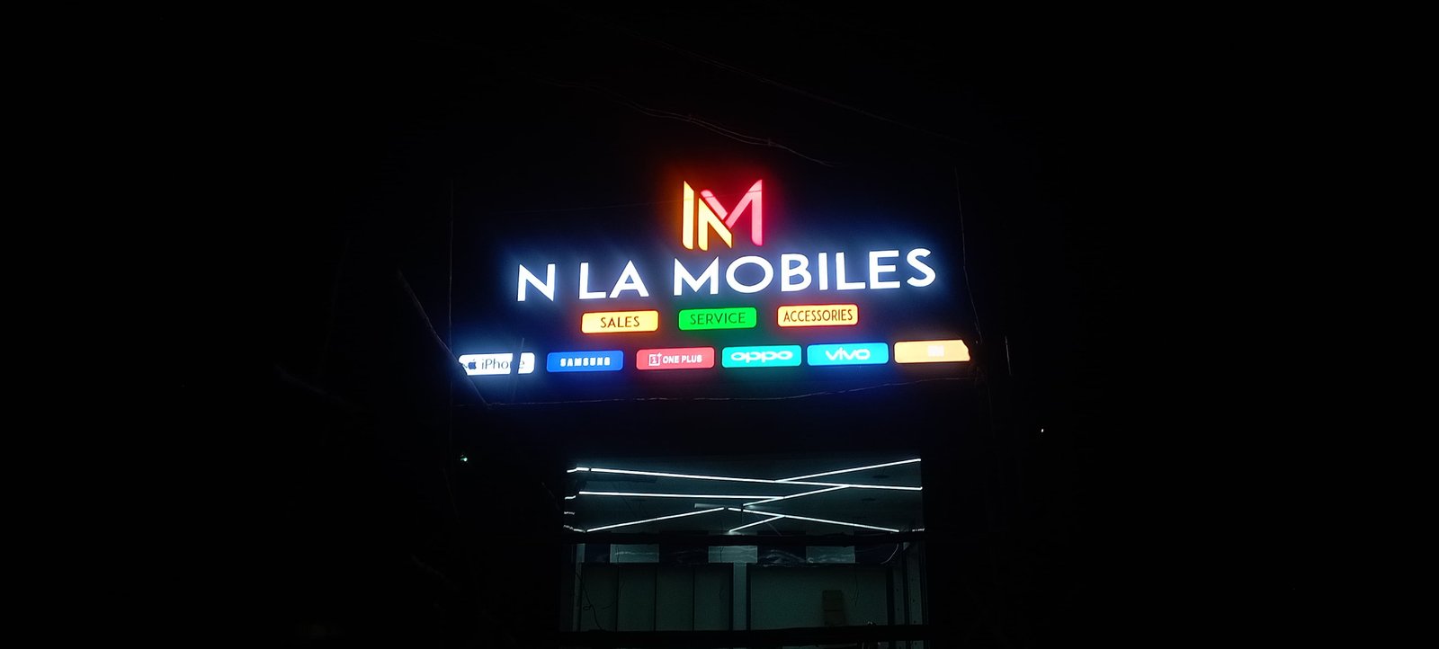 Storefront signage project